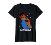 Fière Martiniquaise Héritage Stellaire Drapeau Martinique T-Shirt