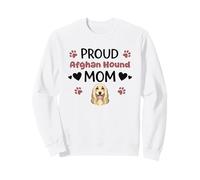 Fière Mère Afghane, Lévrier Afghan Sweatshirt