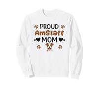 Fière Mère D'amstaff, American Staffordshire Terrier Sweatshirt