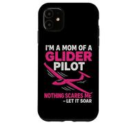 Fière mère d'un Planeur Pilote vol planant en vol planant Coque pour iPhone 11