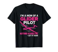 Fière mère d'un Planeur Pilote vol planant en vol planant T-Shirt