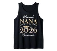 Fière Nana d'une e diplômé 2026 Débardeur