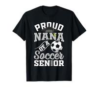 Fière Nana d'une Classe Senior de Football de Remise de diplôme 2025 T-Shirt