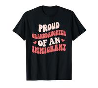 Fière petite-fille de l'immigration des petites-filles immigrantes T-Shirt