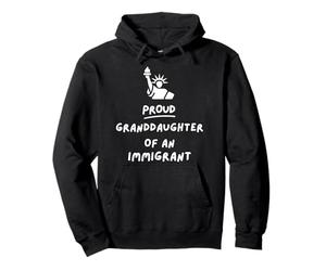 Fière Petite-Fille d'un Immigrant, citoyenneté Sweat à Capuche