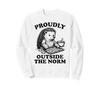 Fièrement en Dehors de la Norme Hedgehog Baking Cookies Sweatshirt