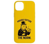 Fièrement en Dehors de la Norme Victorienne Amateur d'ours de thé Coque pour iPhone 14 Plus