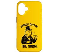 Fièrement en Dehors de la Norme Victorienne Amateur d'ours de thé Coque pour iPhone 16