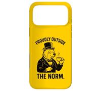 Fièrement en Dehors de la Norme Victorienne Amateur d'ours de thé Coque pour iPhone 17 Pro Max