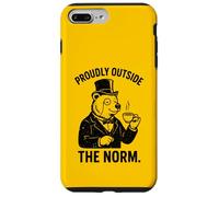 Fièrement en Dehors de la Norme Victorienne Amateur d'ours de thé Coque pour iPhone 7 Plus/8 Plus