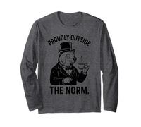 Fièrement en Dehors de la Norme Victorienne Amateur d'ours de thé Manche Longue