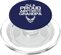 Fiers de l'US Air Force Grandpa Vétéran Grand-père Grand-père PopSockets PopGrip pour MagSafe