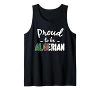 Fiers d'être Algérien Algérie Pride Maghreb Heritage Débardeur