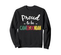 Fiers d'être fierté du Cameroun Patrimoine Cameroun Sweatshirt