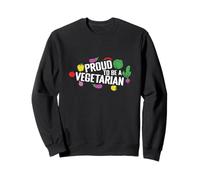 Fiers d'être Un végétarien végétarien Sweatshirt