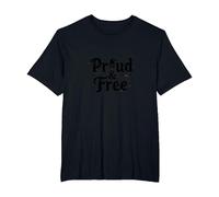 Fiers et Libres : Typographie Patriotique Aigle audacieuse T-Shirt, Homme Grandes Tailles, Noir, 2X Tall