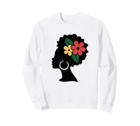 Fierté Africaine Florale pour Femme Afro Sweatshirt