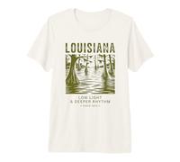 Fierté de la Louisiane : Beauté des Marais Depuis 1812 T-Shirt Haut de Gamme