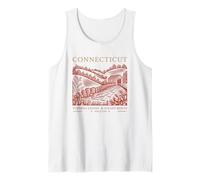 Fierté de l'État du Connecticut : Feuilles et Racines Débardeur