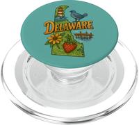 Fierté de l'État du Delaware PopSockets PopGrip pour MagSafe