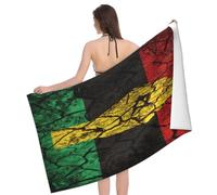 Fierté De L'Histoire Noire Serviettes De Bain Serviettes De Bain Grande Serviettes Séchage Rapide Peignoir De Bain pour Surf Sport Plein Air 80X130Cm