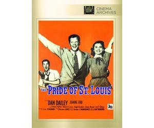 Fierté De St. Louis DVD 1952 Dan Dailey, Joanne Dru, Richard Crenna, James Brown