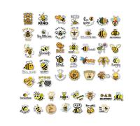 Fierté des pollinisateurs : Autocollant pour ordinateur portable « Sauvez les abeilles », imperméable, résistant aux rayures, facile à