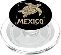 Fierté des Tortues de mer du Mexique | Aztec Maya - Vintage Grunge PopSockets PopGrip pour MagSafe