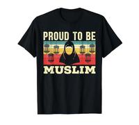 Fierté d'être Musulman Islam Coran Mosquée Religion Ramadan T-Shirt Graphique avec Valeur