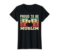 Fierté d'être Musulman Islam Coran Mosquée Religion Ramadan T-Shirt Graphique avec Valeur