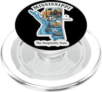 Fierté du Mississippi, État de l'Hospitalité PopSockets PopGrip pour MagSafe