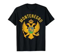 Fierté du Monténégro Drapeau Monténégrin Roots Heritage T-Shirt Graphique avec Valeur
