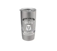 Fierté du patrimoine américain chauve et majestueuse Gobelet isotherme en acier inoxydable double paroi