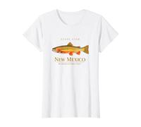 Fierté du Rio Grande T-Shirt Graphique avec Valeur, Femme, Blanc, L