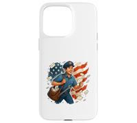 Fierté du Service des Travailleurs postaux américains Coque pour iPhone 15 Pro Max