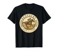 Fierté Équestre Vintage du Kentucky Est. 1792 T-Shirt