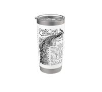 Fierté et préjugés Jane Austen Gifts Book Lover pour les femmes Gobelet isotherme en acier inoxydable double paroi