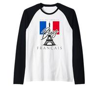 Fierté Française Anti America - Patriotisme économique Manche Raglan