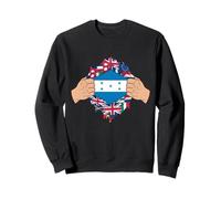 Fierté hondurienne déchirer Les Drapeaux du Monde Sweatshirt