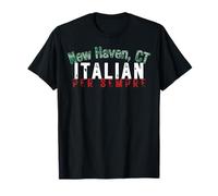 Fierté italo-américaine New Haven CT Heritage Italia Family T-Shirt