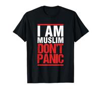 Fierté Musulmane Pas De Panique Islam Arabe Cora Cadeau T-Shirt