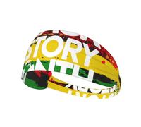Fierté Noire, Signe du Mois De L'Histoire des Noirs Homme Femme Serre Tete Élastique Headband Séchage Rapide Bandeau Cheveux pour Randonnée Football Basketball