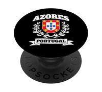 Fierté Portugaise sur Le thème des Azores PopSockets PopGrip Adhésif