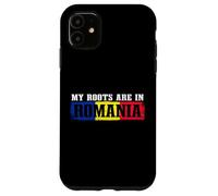 Fierté roumaine Mes Racines sont en Roumanie Coque pour iPhone 11