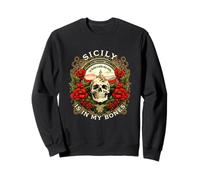 Fierté Sicilienne - La Sicile est dans Mes os - Sicile Sweatshirt