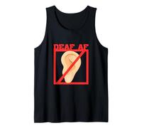 Fierté Sourde Perte Auditive ASL Débardeur