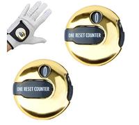 Fierudeng 2 Pièces Compteur De Score De Golf, Compteur Coup Golf, Portable Compteur avec Réinitialisation Tactile Et Fixation par Clip, Retour Rapide À 0 pour Activités Plein Air