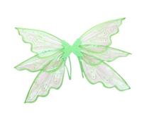 Fierudeng Ailes de fée scintillantes pour adultes - Ailes de fée scintillantes - Pour adultes et filles - Ailes d'ange papillon - Costume de fête d'Halloween