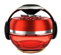 Fierudeng Aino de voiture solaire, aromathérapie pour voiture à énergie solaire, diffuseur de parfum rotatif solaire, décoration de tableau de bord 50 ml, accessoires intérieurs automobiles