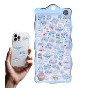 Fierudeng Autocollants 3D mignons | 3D mignons petits jouets pour tout-petits | Album de bricolage autocollants animaux | Pour cahiers, manuels, à eau, maternelle, école, salle de classe